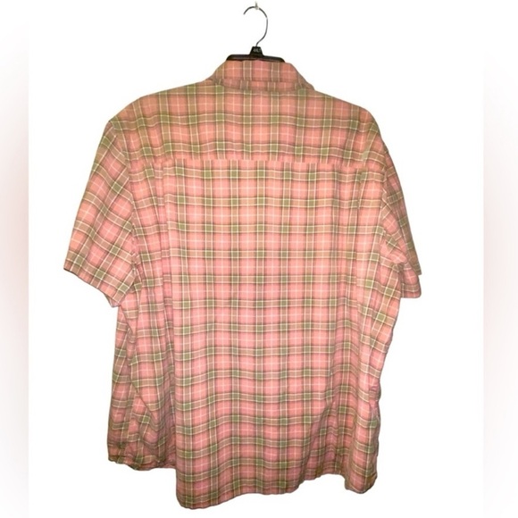 Mutual Weave Big and Tall Men’s 4XLT short sleeve button down shirt - Picture 2 of 3
